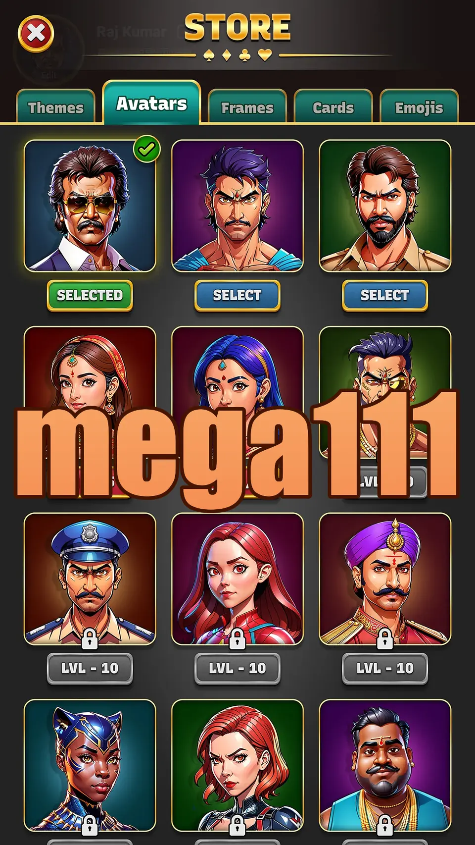 mega111 Masuk
